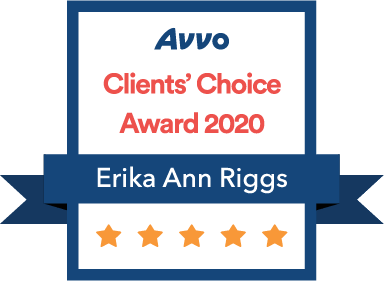Erika Riggs Avvo Clients' Choice Award 2020