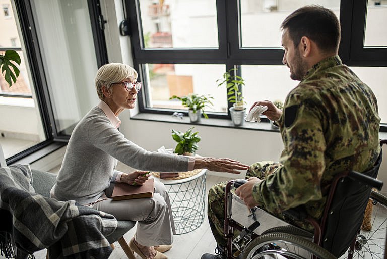 disabled veteran