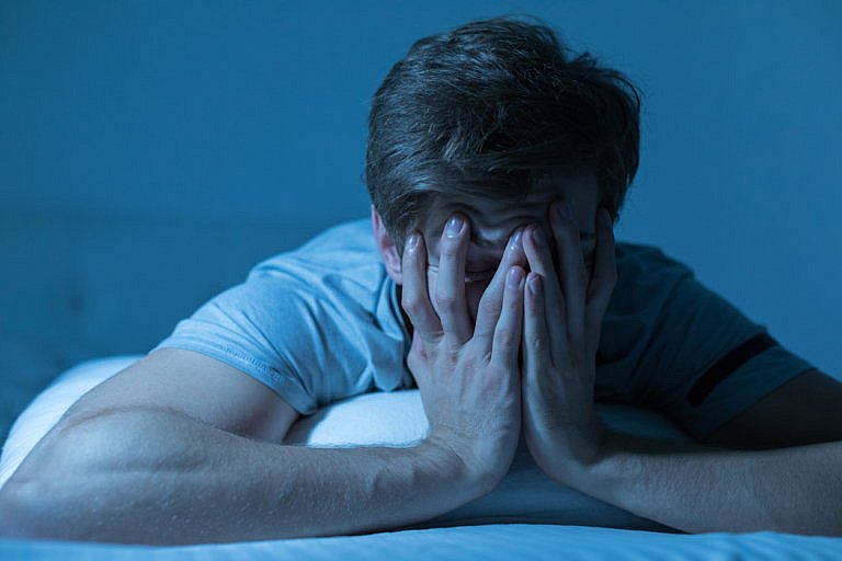 veteran suffering from sleep apnea