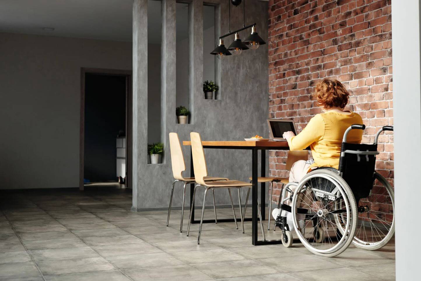 disabled woman reviewing her social security disability options