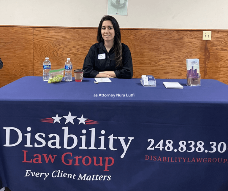 Attorney Nura Lutfi at 2024 Community Resource Fair