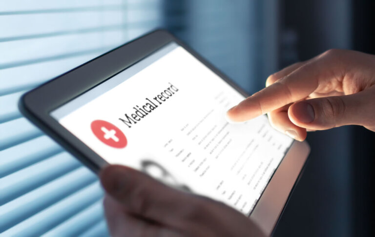 Medical record in electronic form.