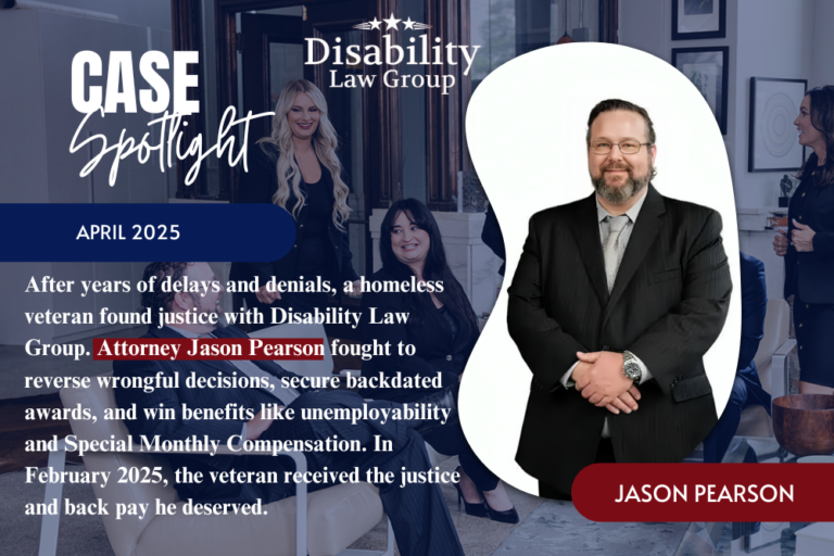 Case spotlight april 2025 - attorney pearson
