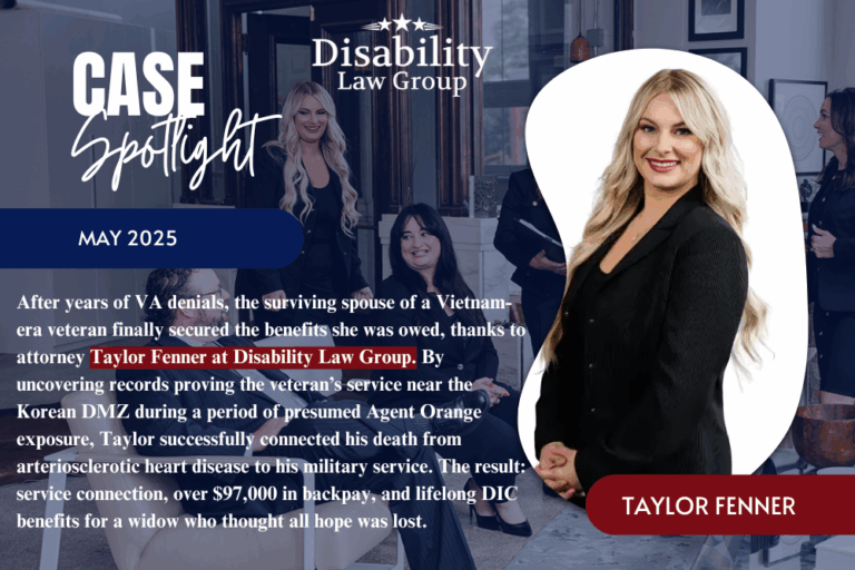 Case spotlight may 2025 - Taylor Fenner